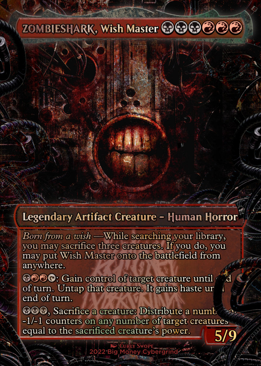 Zombieshark! - BORN FROM A WISH RED TAPE