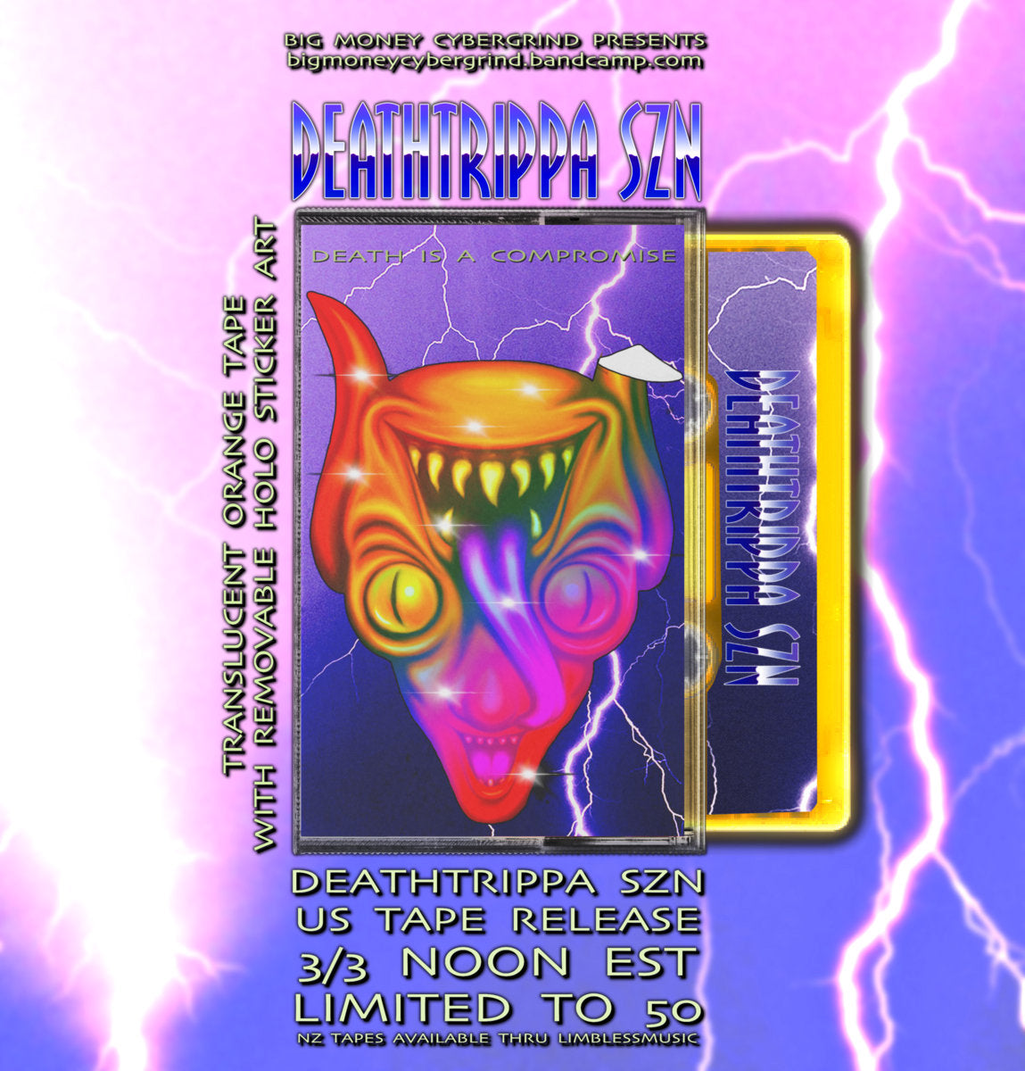 DEATHTRIPPA - DEATHTRIPPA SZN Translucent Orange tape