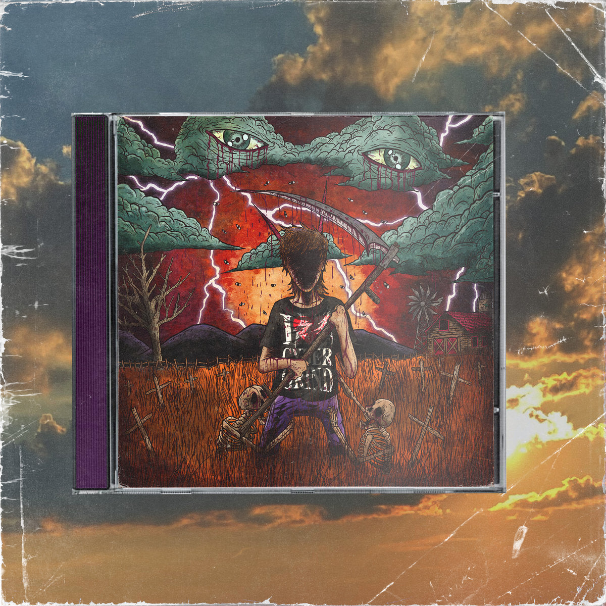 Zombieshark! - IWDY "Homecoming" Purple Bottom Jewel Case CD