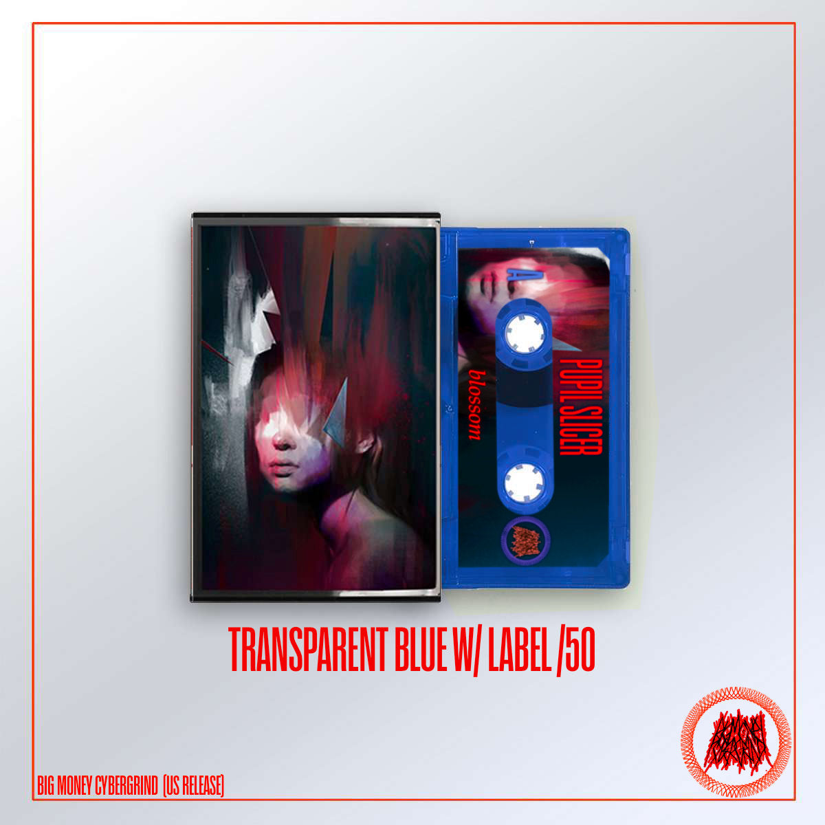 PUPIL SLICER - BLOSSOM (Transparent Blue Cassette) - US RELEASE