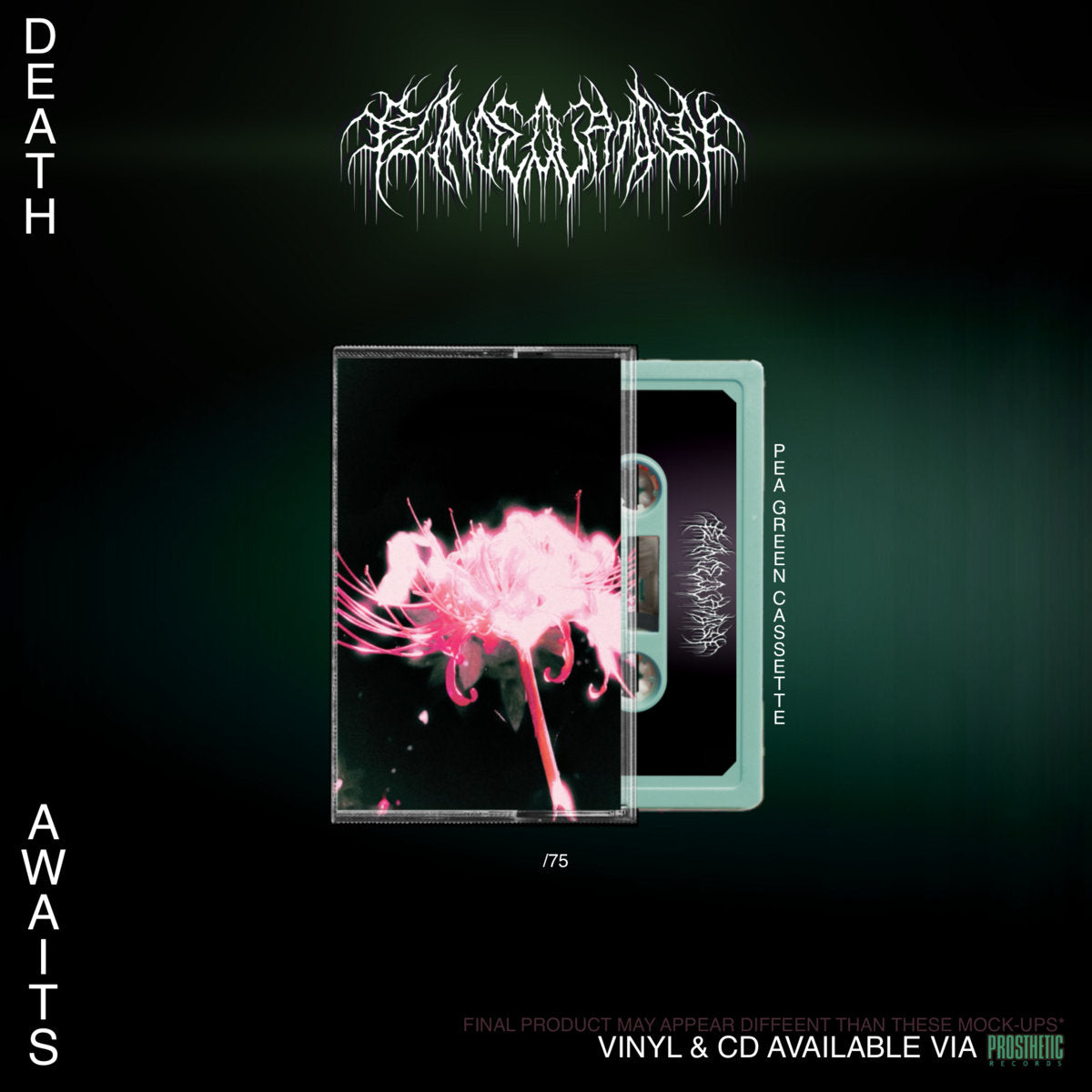 Blind Equation - Death Awaits Pea Green Cassette