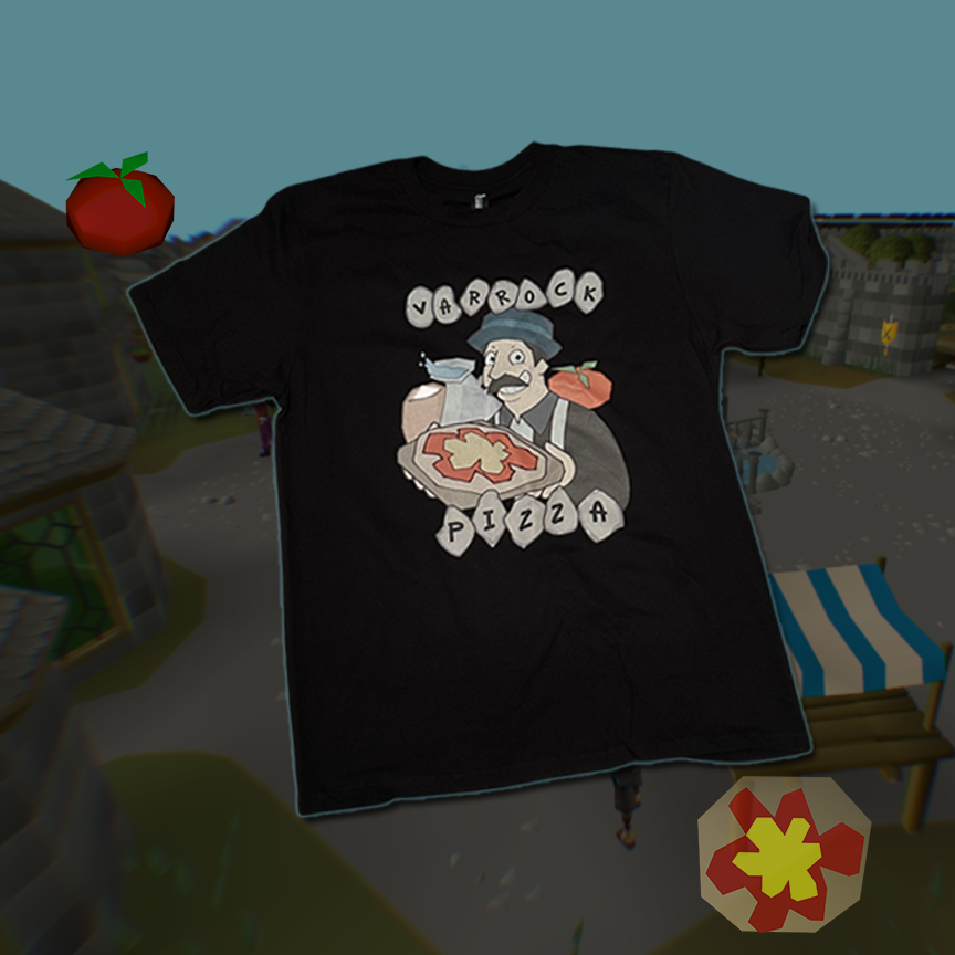 Varrock Pizza Screenprinted Shirt