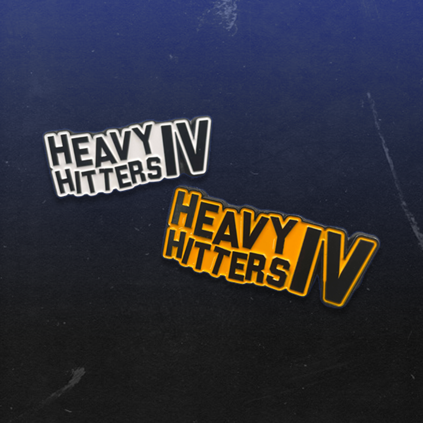 Heavy Hitters IV Enamel Pin