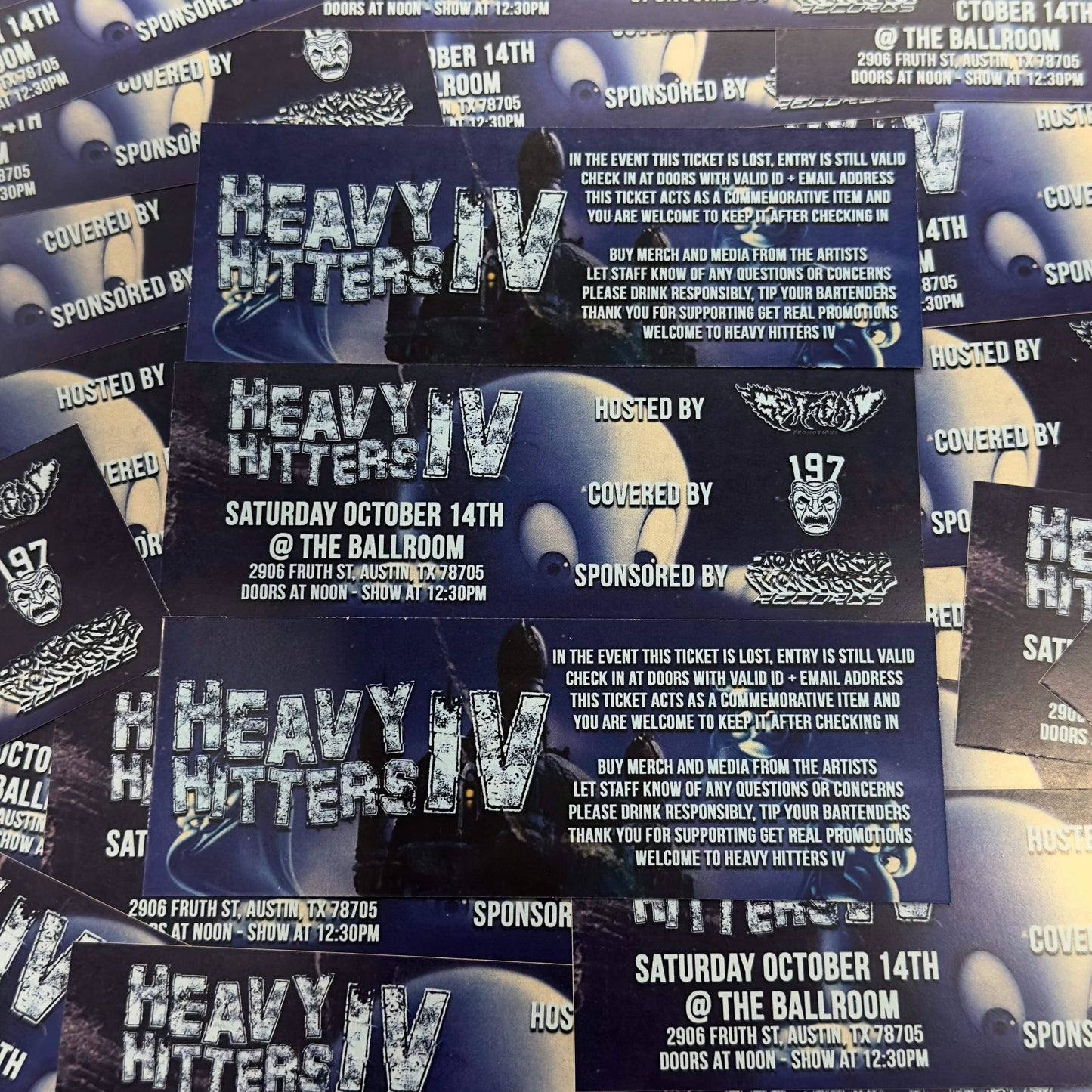 Physical Heavy Hitters Ticket