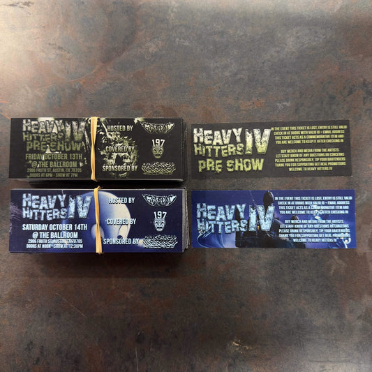 Physical Heavy Hitters Ticket