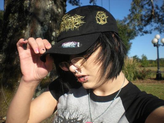 Mana Tomb Gold Foil Triple Embroidered Hat