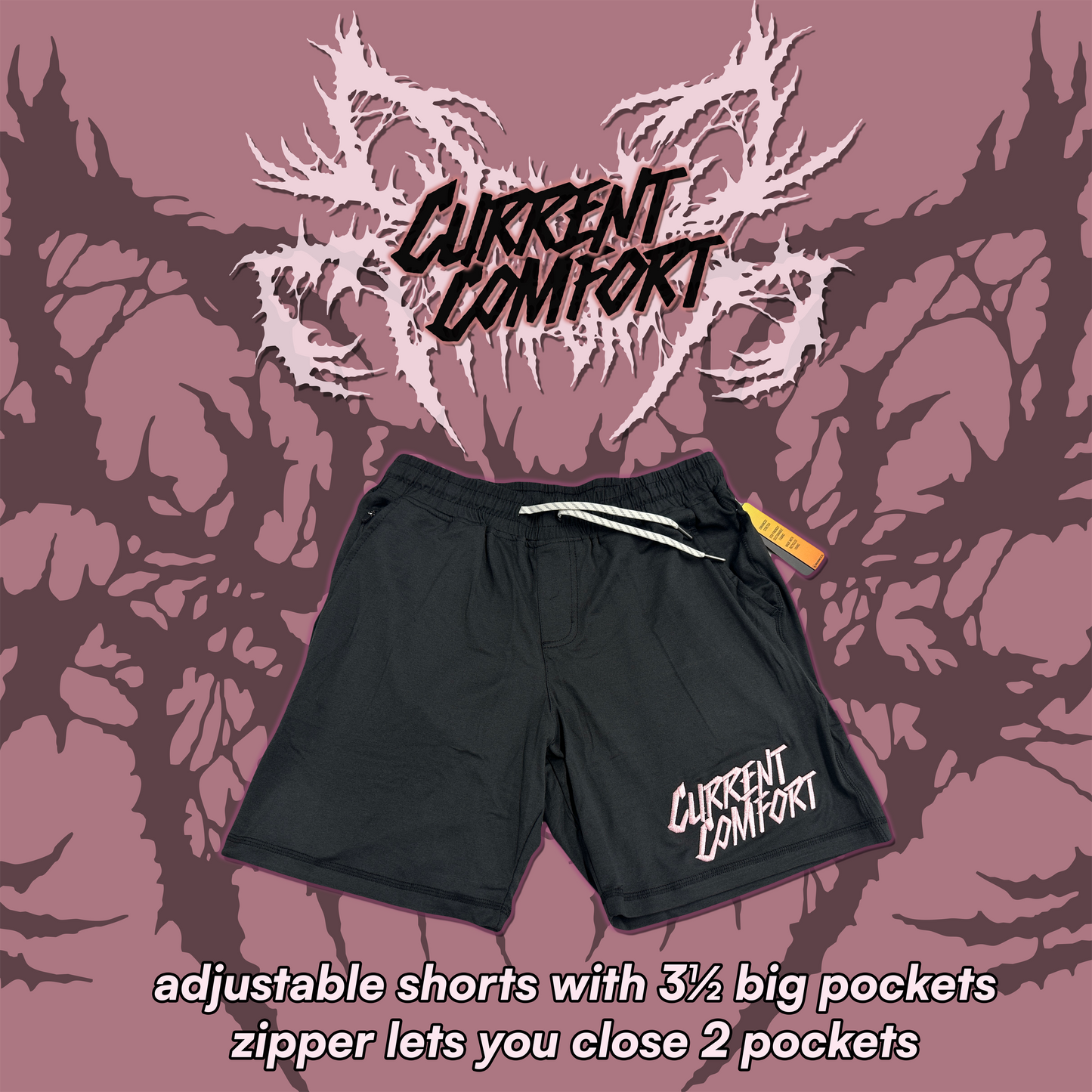 Embroidered 7" Shorts