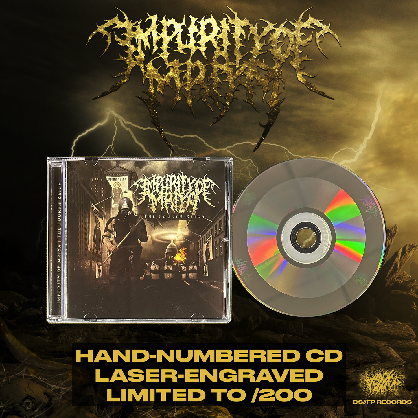 Impurity of Mriya - The Fourth Reich + Demo 2010 CD