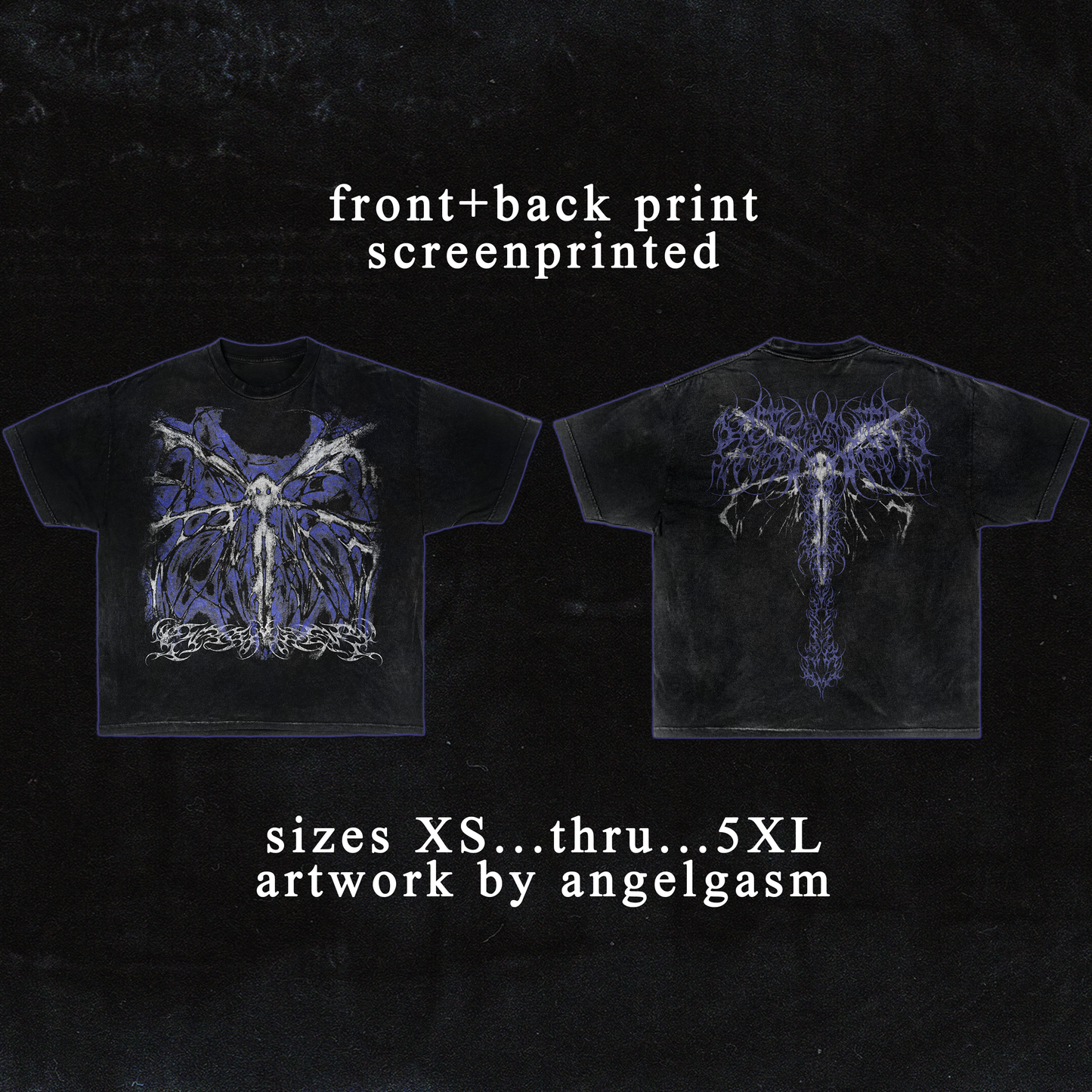 front+back screenprint :):