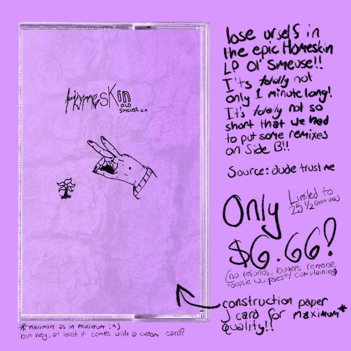 homeskin - OLD SMEUSE TAPE