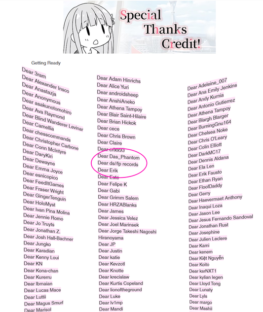 Credits