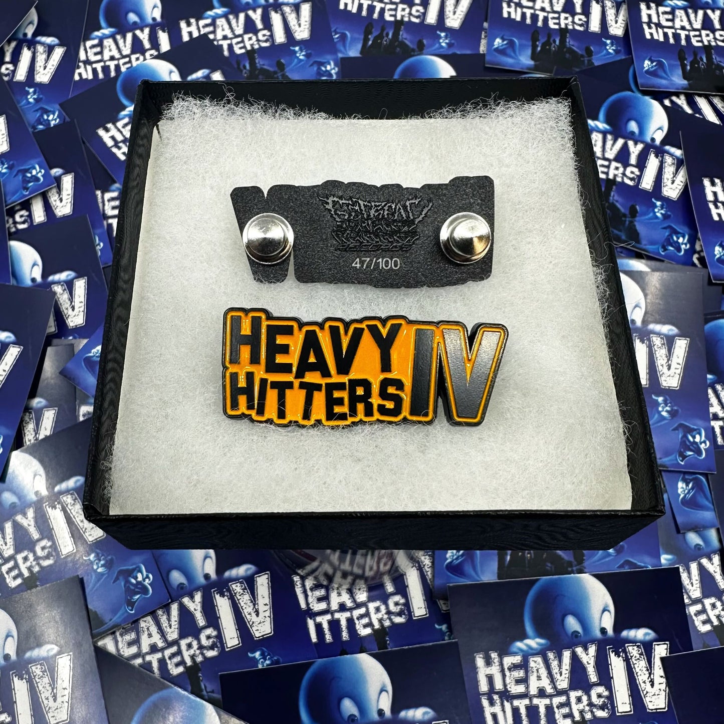 Heavy Hitters IV Enamel Pin