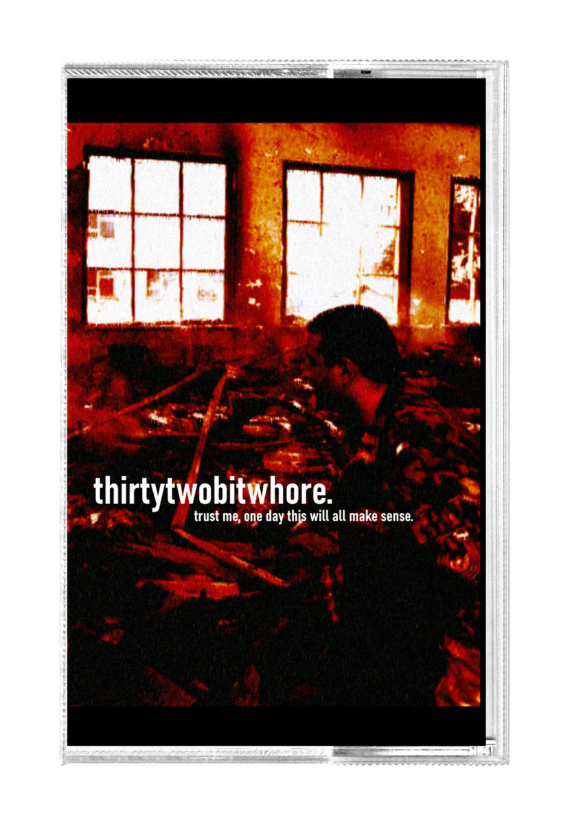 thirtytwobitwhore - trust me, one day this will all make sense. Transparent red cassette