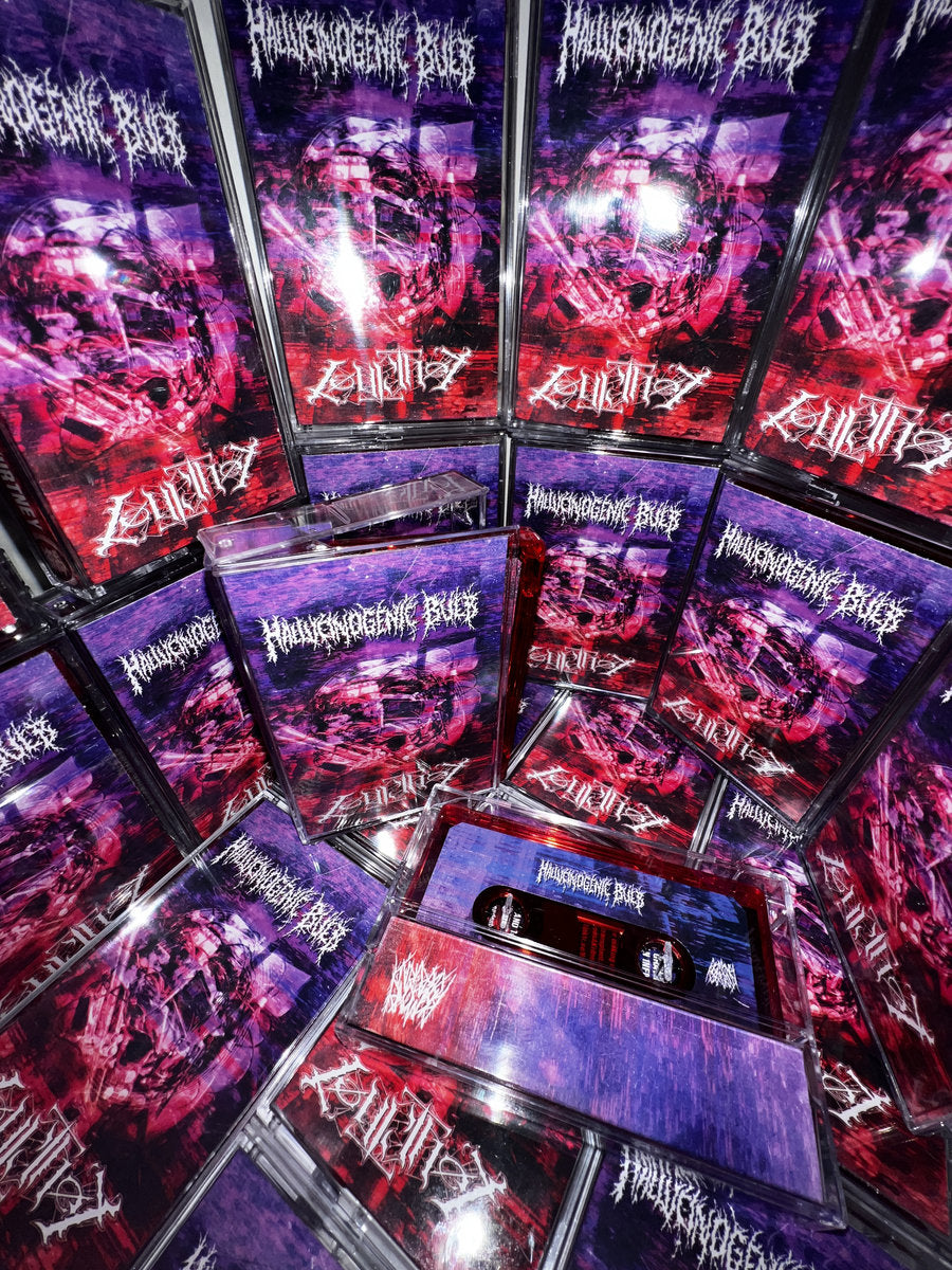 Hallucinogenic Bulb / Cøurtney - transparent red tape