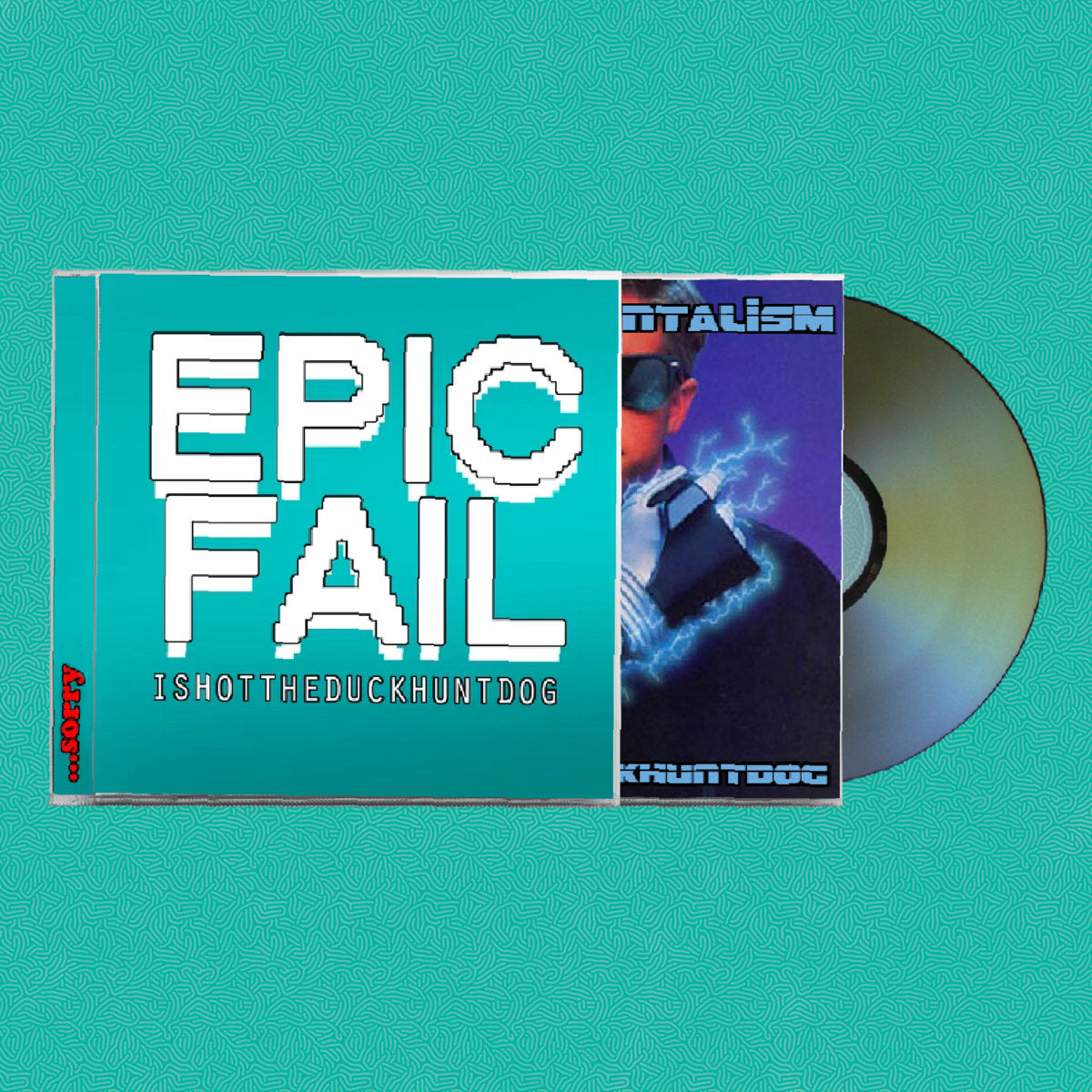 I SHOT THE DUCK HUNT DOG - Epic Fail / Ninstrumentalism Jewel Case CD