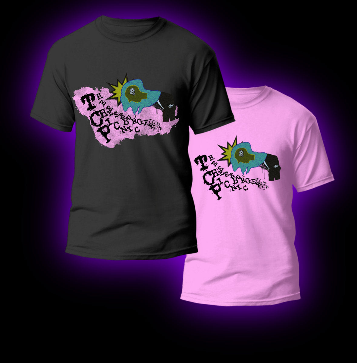 THECHEESEBURGERPICNIC T SHIRT