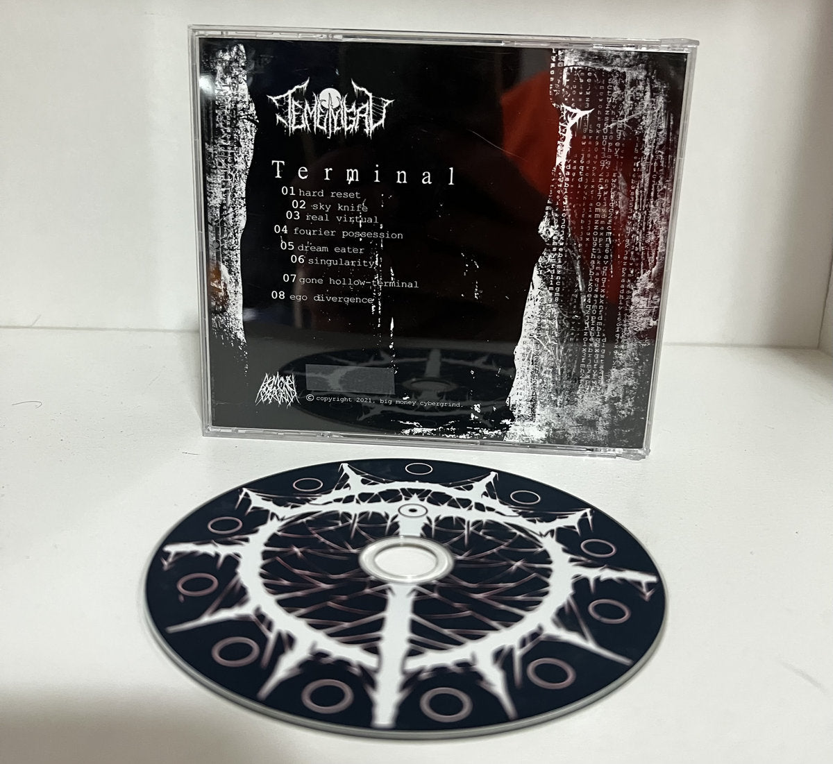 Temenigru - Terminal - Jewel Case CD