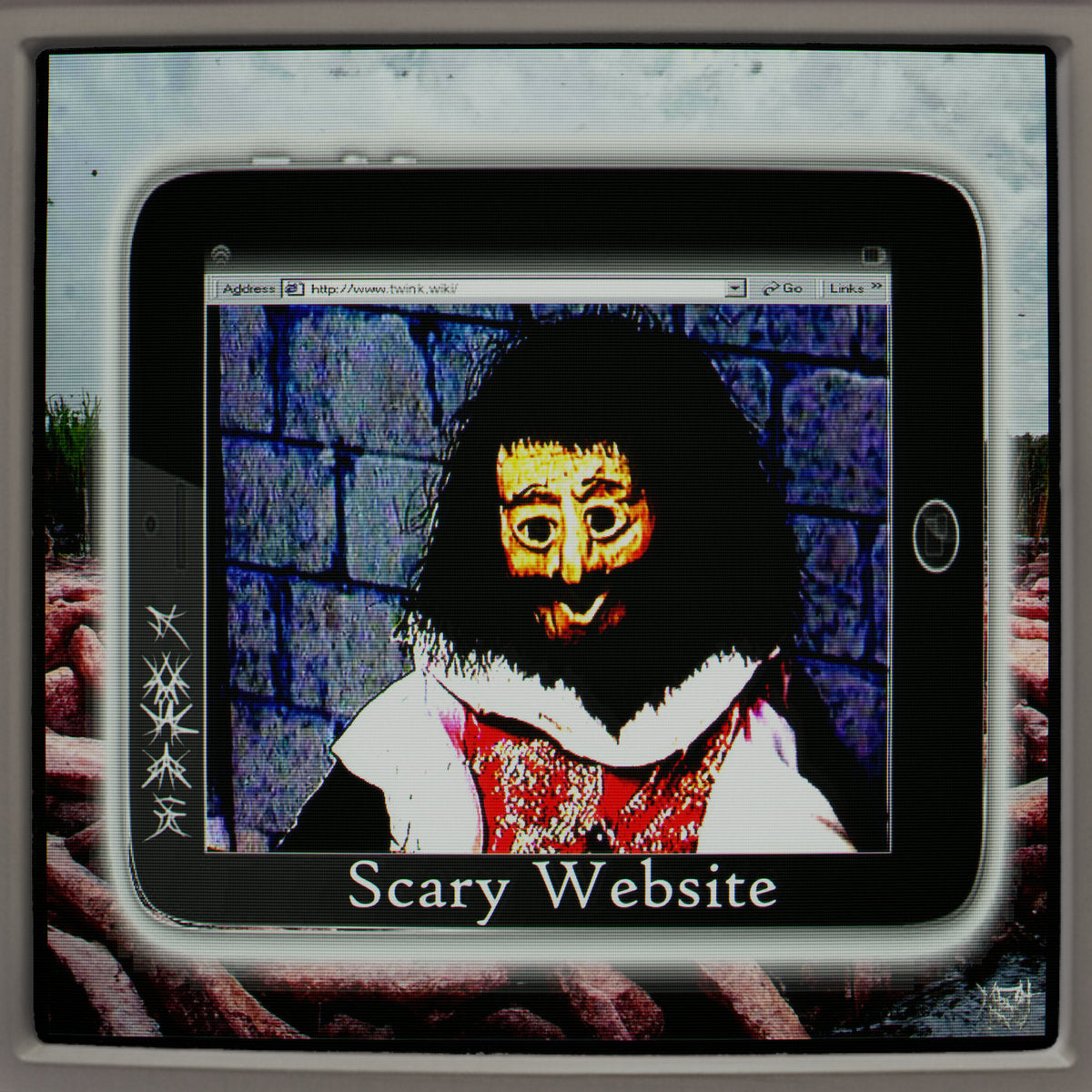 I'm letting unseen forces take the wheel - Scary Website cassette