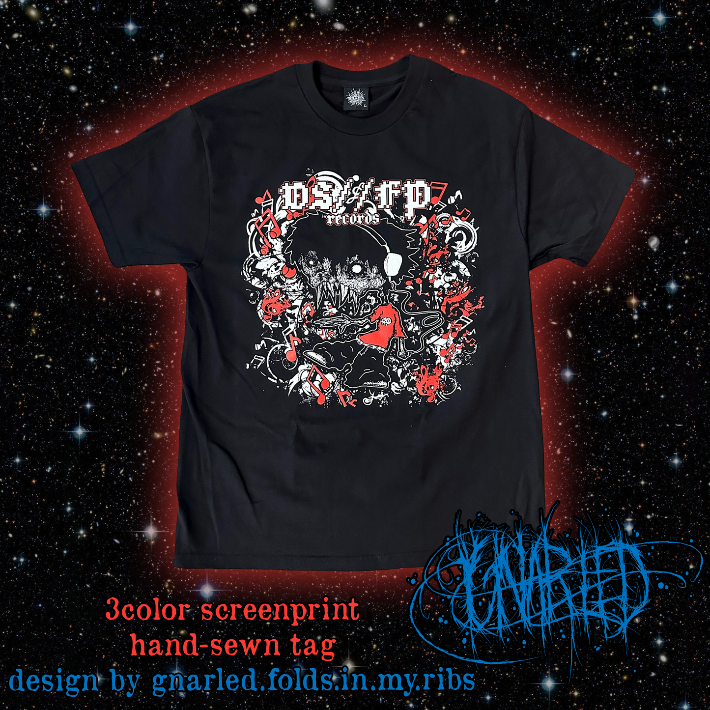 gnarled x ds//fp screenprint