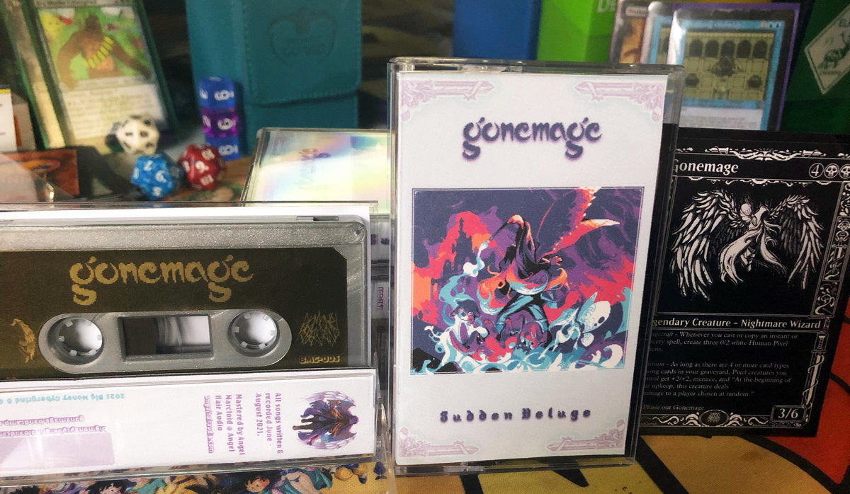 gonemage - Sudden Deluge - Limited Edition Cassette - Artist Copies