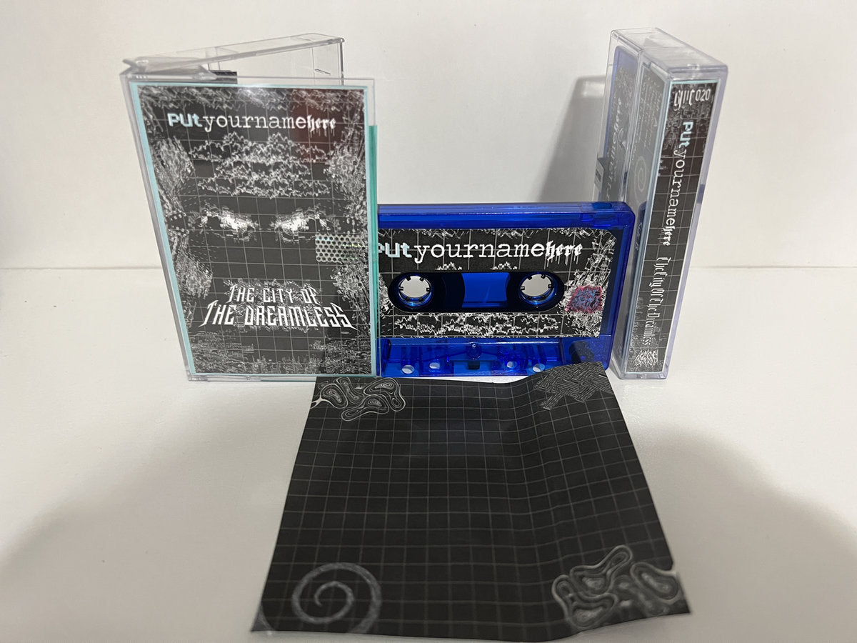 putyournamehere - The City of the Dreamless - Transparent Blue Tape